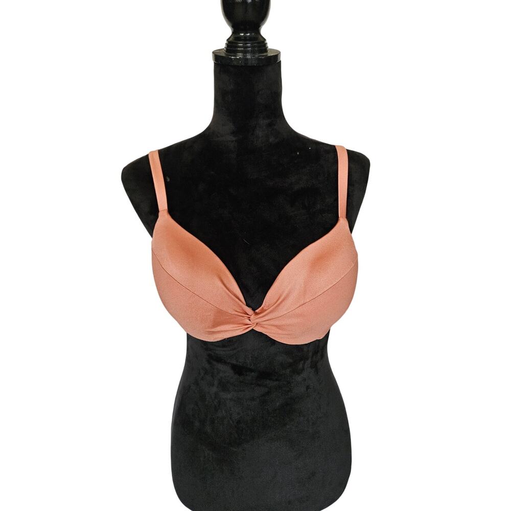 Victoria's Secret Swim Twist bikini top in canyon rose, 36C - Picture 2 of 5